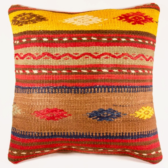 Caria Other - Handmade Kilim Pillow // Decorative // Vintage